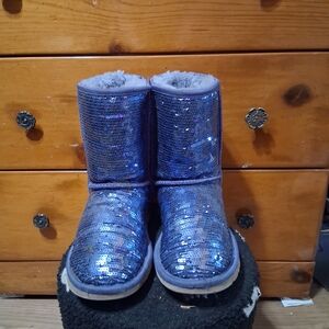 UGG Classic Short Sequin Boots